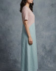 Rose Teal Dress