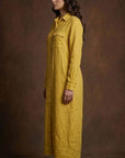 Golden Olive Dress
