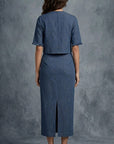 Indigo Lines Co-Ord