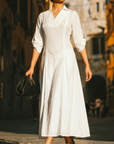 Ivory Flow Dress