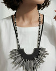 The Silver Fringe Necklace
