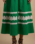 Lacy Forest Dress