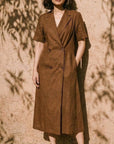 Sepia Blazer Dress