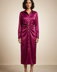 Imperial Evening Flow - Plum & Purple