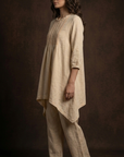 Butter Yellow Linen Top