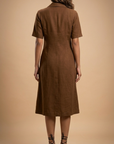 Sepia Blazer Dress