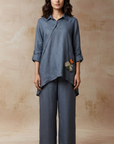 The Sorrento Co-Ord Set - Anthracite Grey