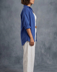 Trendy Royal Blue Shirt