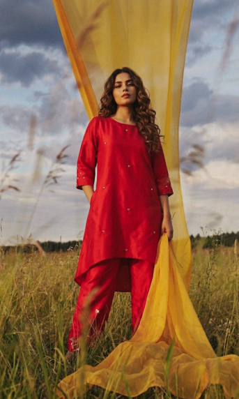 Scarlet Whisper Co-ord