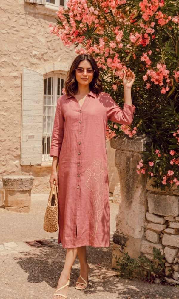 Mauve Bloom Dress