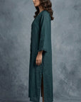 Emerald Fringe Dress
