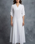 Ivory Flow Dress