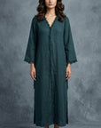 Emerald Fringe Dress