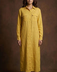Golden Olive Dress