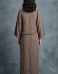 Earthy Fringe Dress