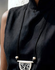 Midnight Medallion Necklace