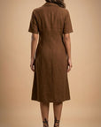 Sepia Blazer Dress
