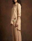 The Sorrento Co-Ord  Set  - Beige