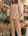 The Sorrento Co-Ord  Set  - Beige