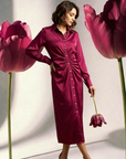 Imperial Evening Flow - Plum & Purple