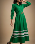 Lacy Forest Dress