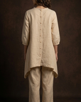 Butter Yellow Linen Top