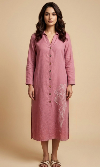 Mauve Bloom Dress