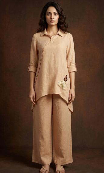 The Sorrento Co-Ord  Set  - Beige
