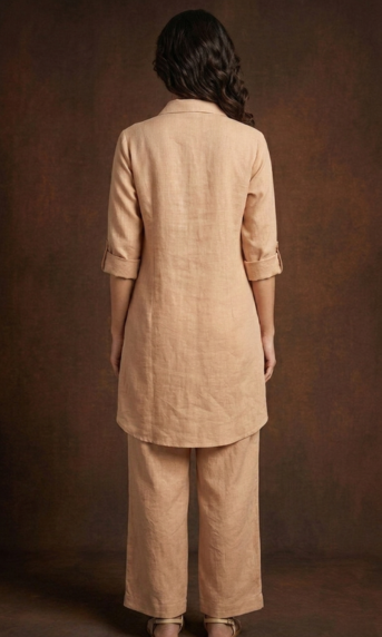 The Sorrento Co-Ord  Set  - Beige