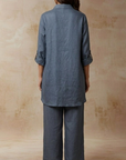 The Sorrento Co-Ord  Set  - Anthracite  Grey